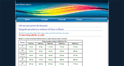Desktop Screenshot of flyere.com.ro